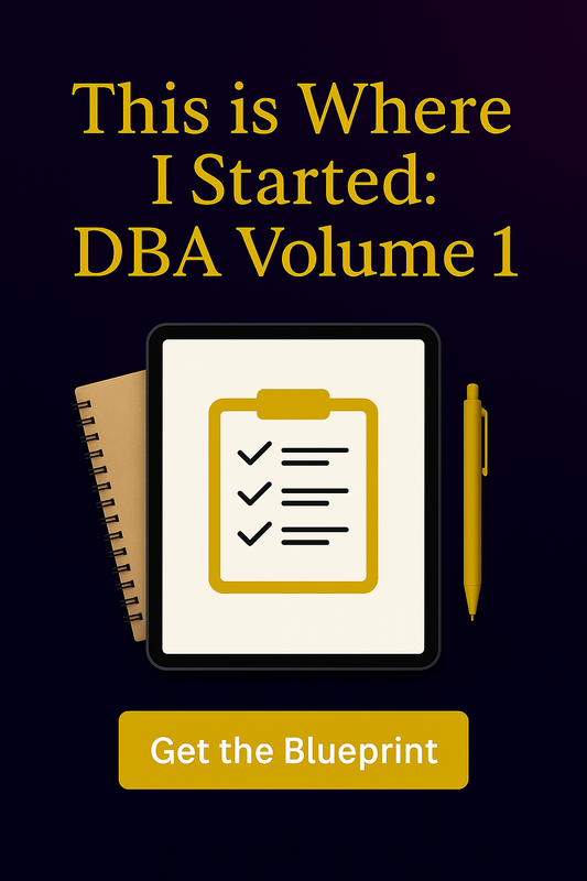 This is Where I Started: DBA Volume 1 (RECOMMENDED)
